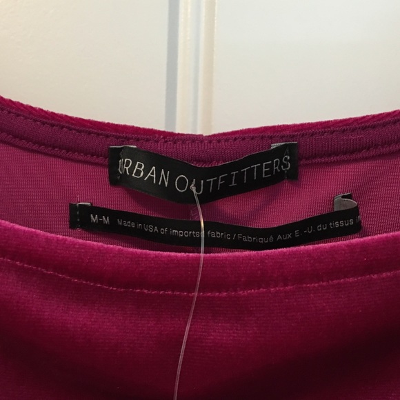 NWT UO VELVET SQUARE NECK MINI DRESS - Picture 7 of 8